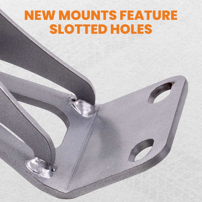 maXpeedingrods Sheet Metal Mounts Brackets 6372MP-SM for Chevy C10 for GMC Truck Small Block V8 1963-1972 - Image 3